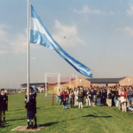 Argentinean flag